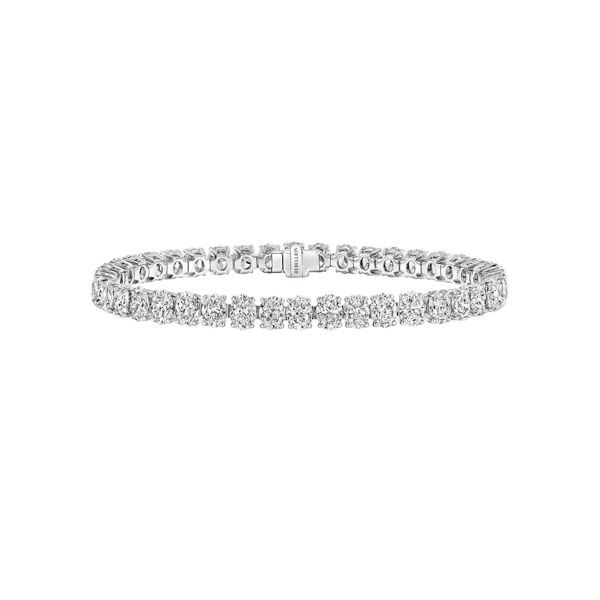 Oval Diamond Bracelet