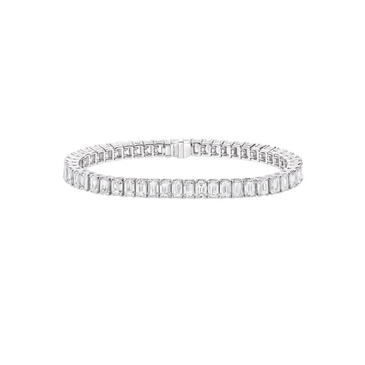 Emerald Diamond Bracelet - Rebellion Jewellery