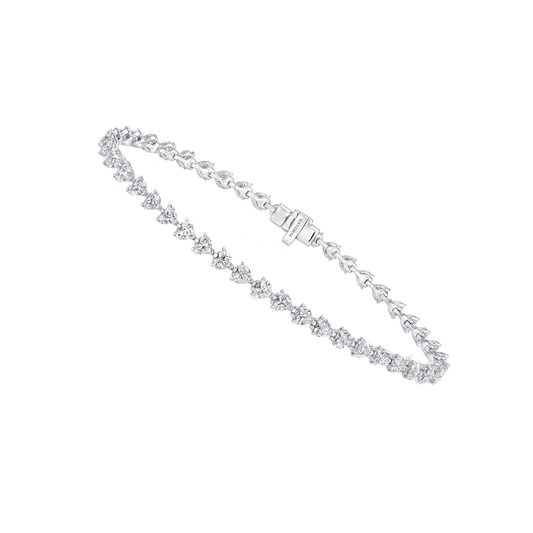 Heart Diamond Bracelet - Rebellion Jewellery
