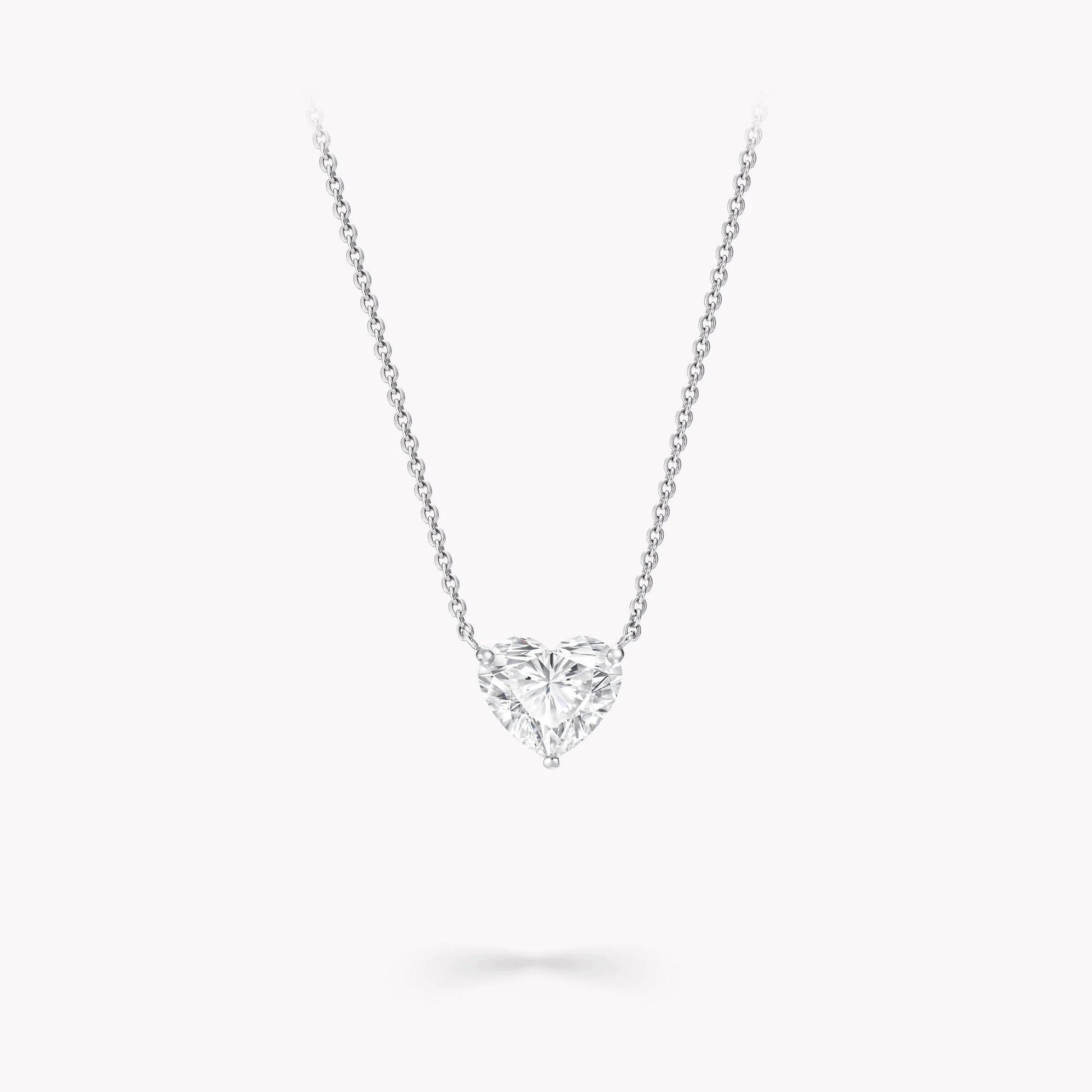 Heart Diamond Pendant - Rebellion Jewellery