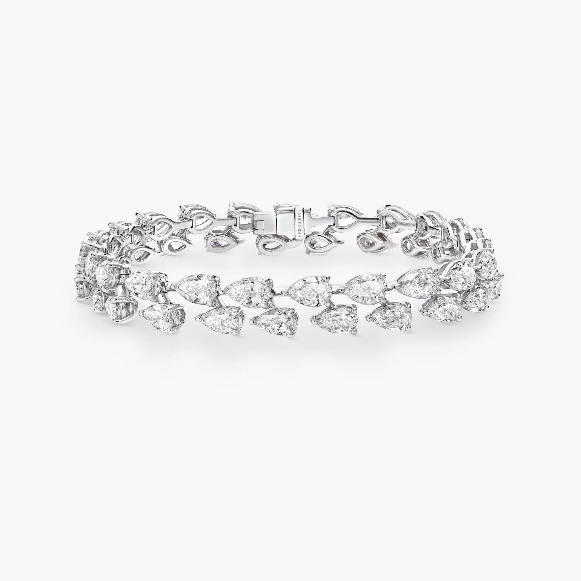 Pearl Diamond Bracelet - Rebellion Jewellery