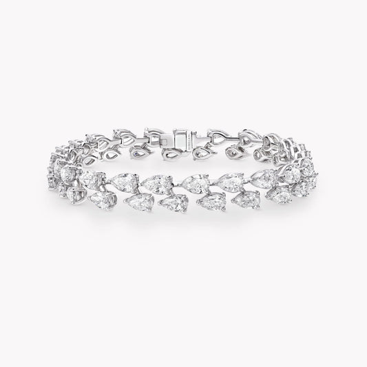 Pearl Diamond Bracelet - Rebellion Jewellery