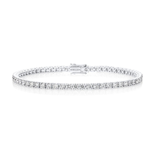 Round Diamond Bracelet - Rebellion Jewellery