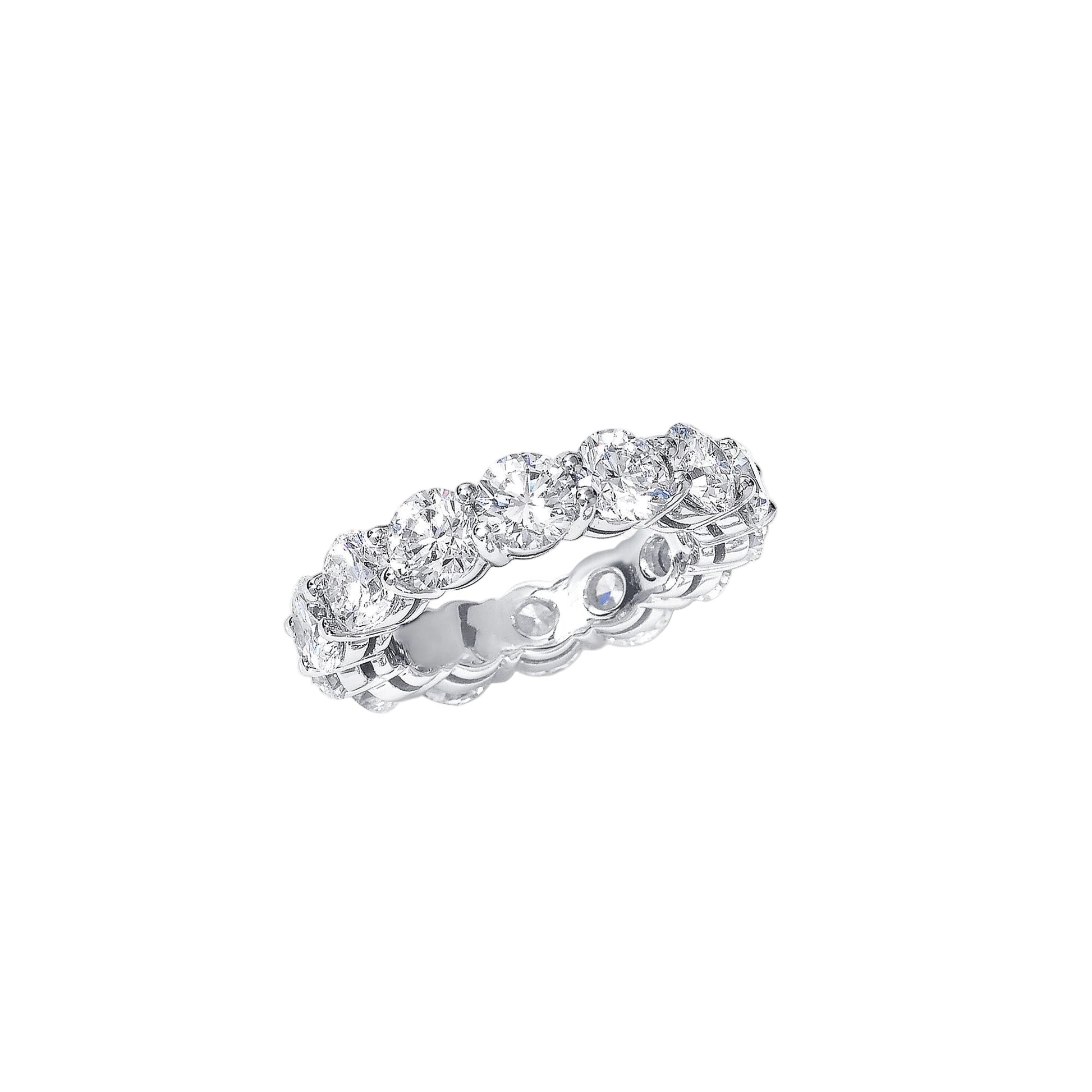 Round Diamond Wedding Band - Rebellion Jewellery