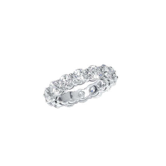 Round Diamond Wedding Band - Rebellion Jewellery